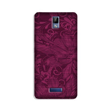 Purple Backround Mobile Back Case for Gionee P7 (Design - 22)