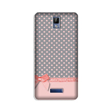 Gift Wrap2 Mobile Back Case for Gionee P7 (Design - 33)