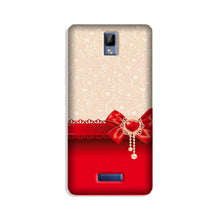 Gift Wrap3 Mobile Back Case for Gionee P7 (Design - 36)
