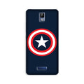 Captain America Case for Gionee P7