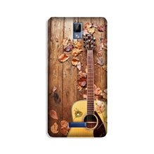 Guitar Mobile Back Case for Gionee P7 (Design - 43)