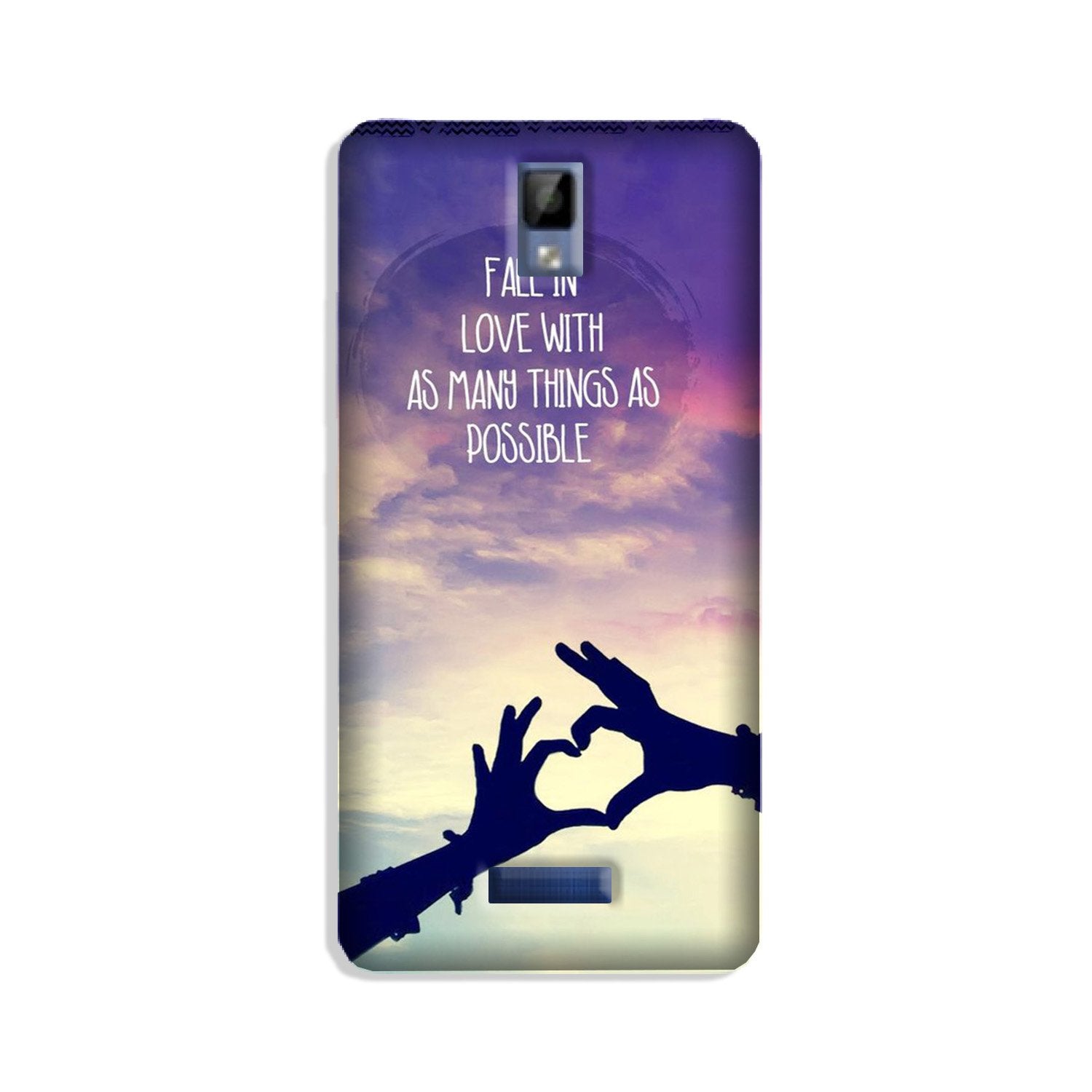 Fall in love Case for Gionee P7