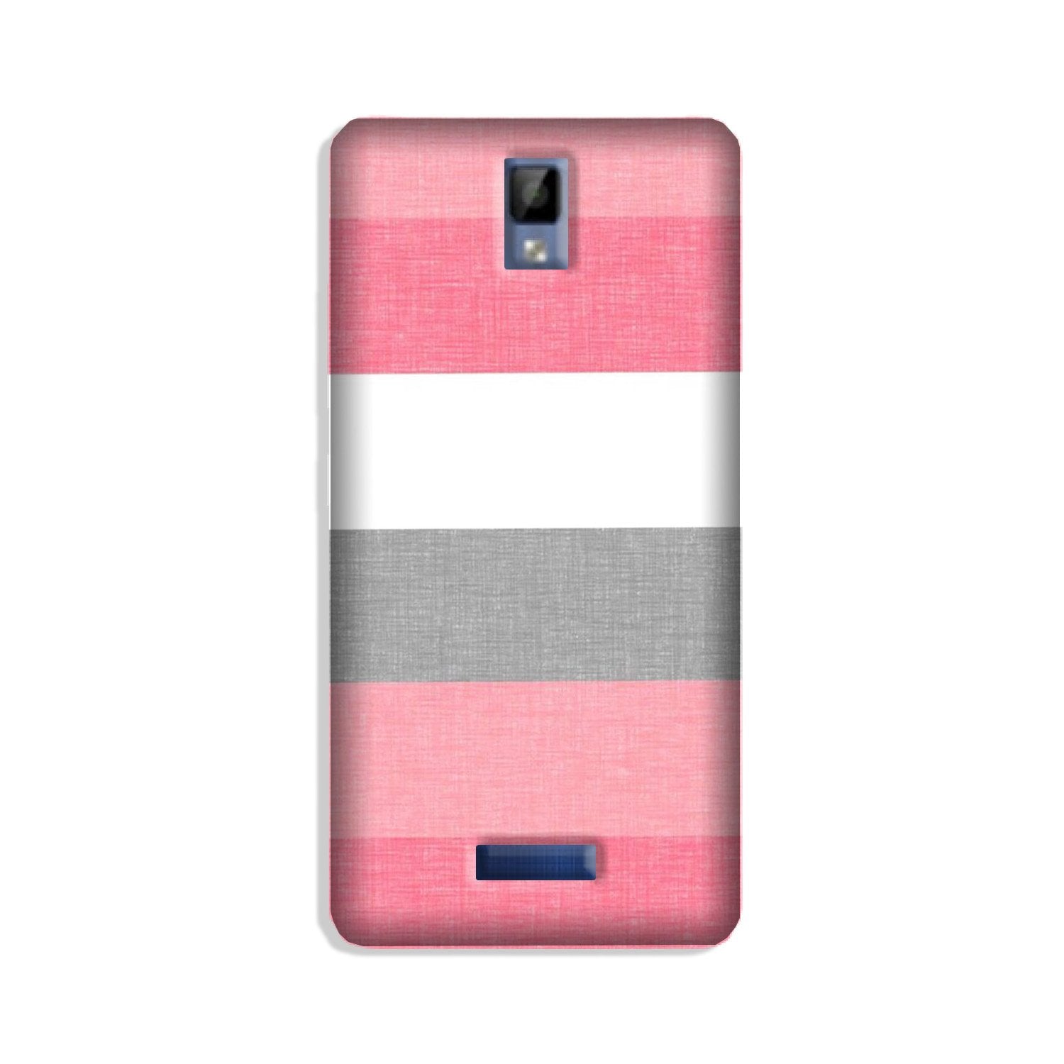 Pink white pattern Case for Gionee P7