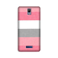 Pink white pattern Case for Gionee P7