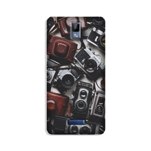 Cameras Mobile Back Case for Gionee P7 (Design - 57)