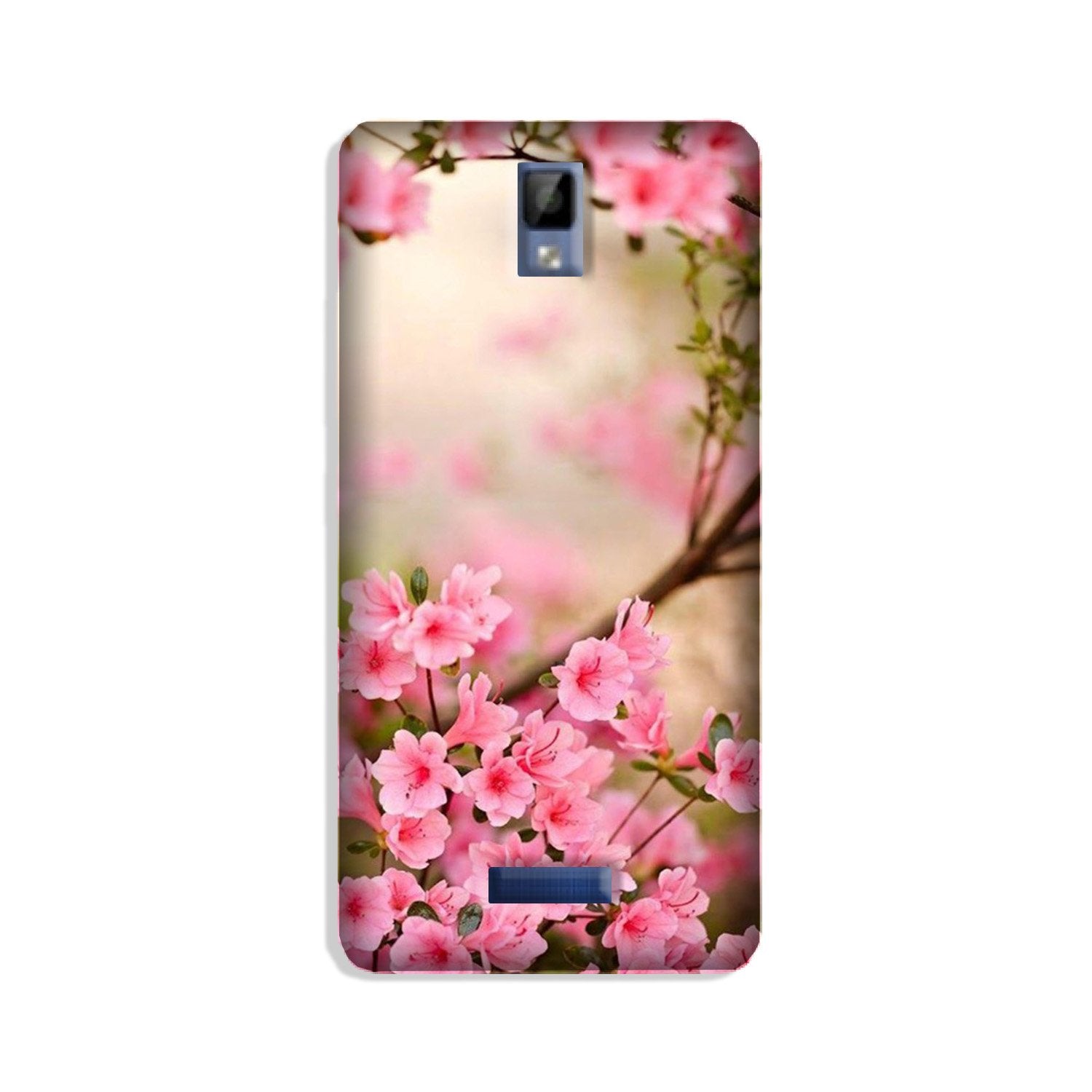 Pink flowers Case for Gionee P7