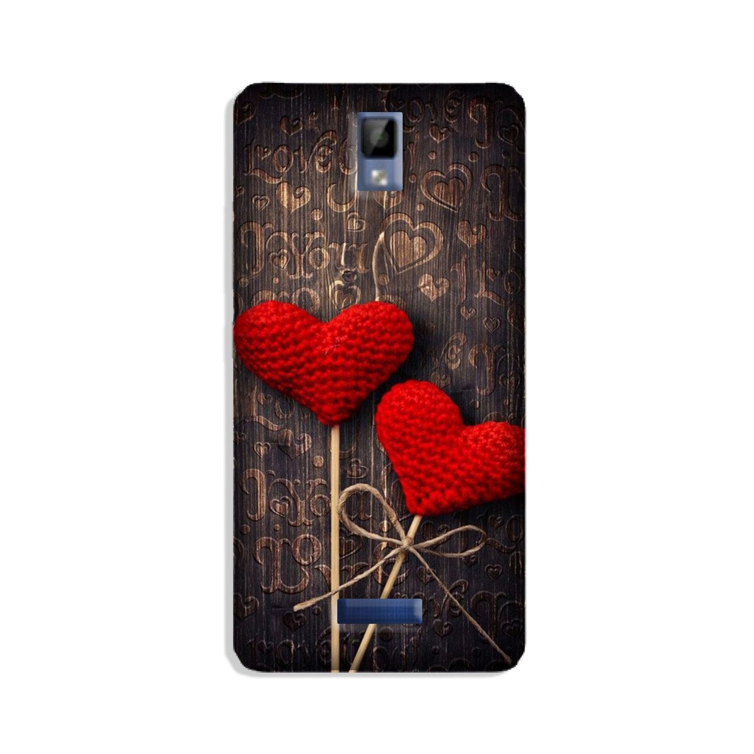 Red Hearts Case for Gionee P7
