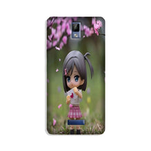 Cute Girl Mobile Back Case for Gionee P7 (Design - 92)