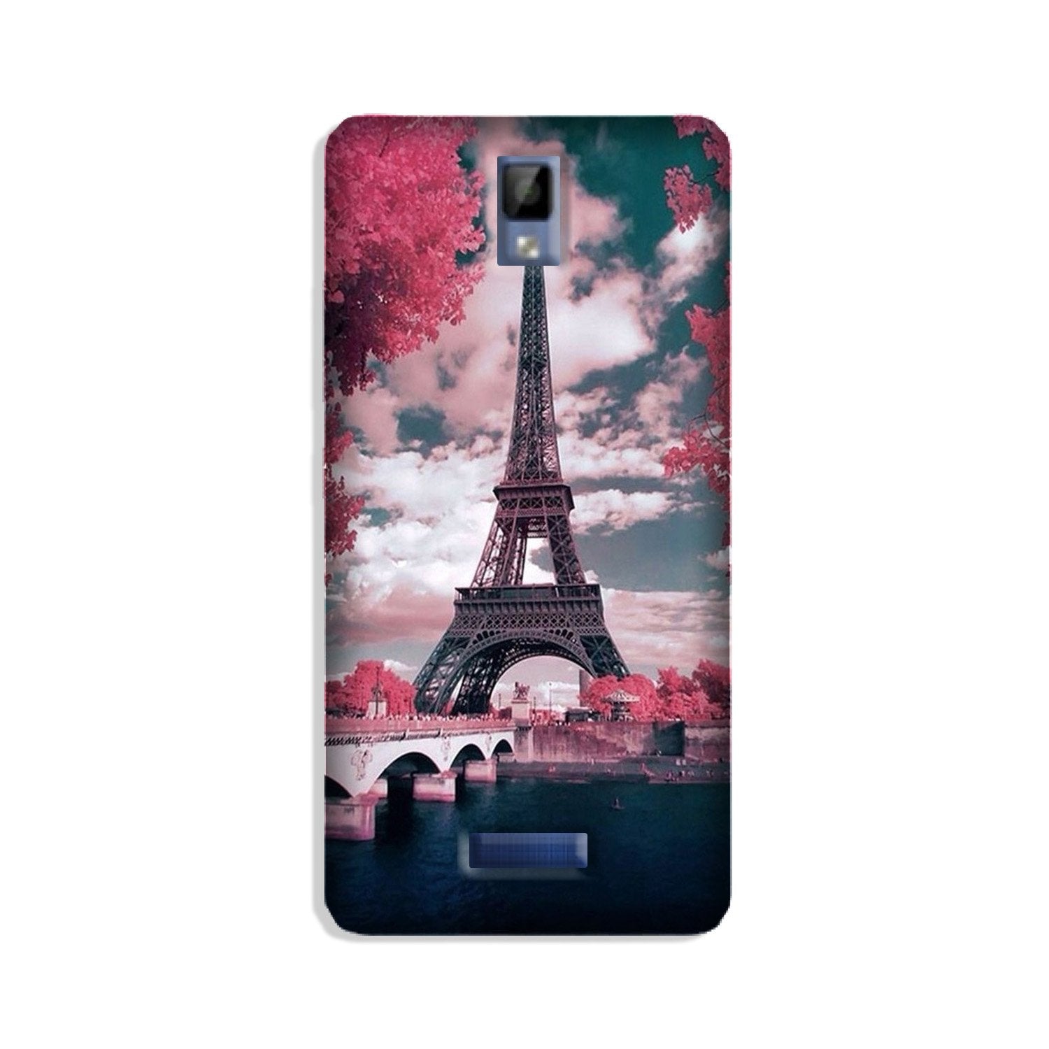Eiffel Tower Case for Gionee P7  (Design - 101)