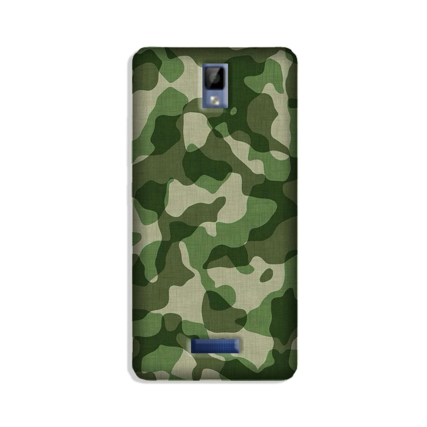 Army Camouflage Case for Gionee P7  (Design - 106)