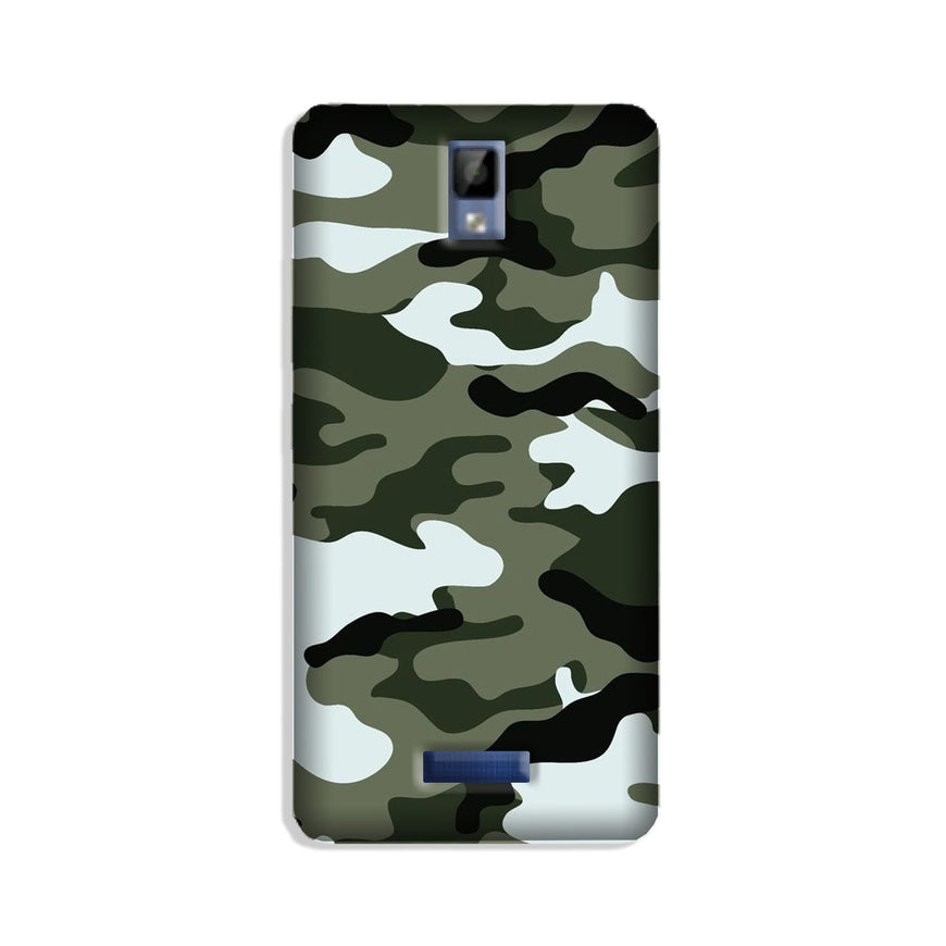 Army Camouflage Case for Gionee P7  (Design - 108)
