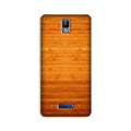 Wooden Look Case for Gionee P7  (Design - 111)