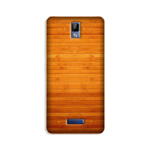 Wooden Look Mobile Back Case for Gionee P7  (Design - 111)