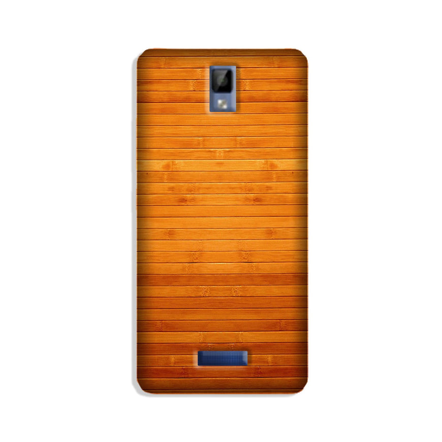 Wooden Look Case for Gionee P7  (Design - 111)