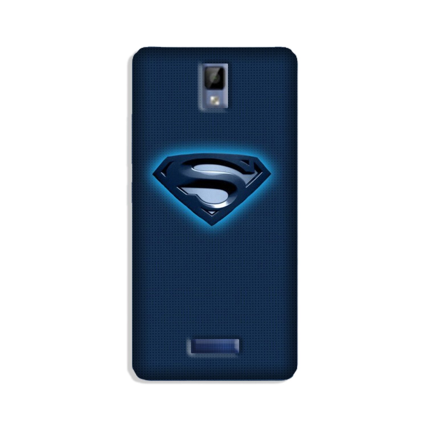 Superman Superhero Case for Gionee P7(Design - 117)