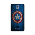 Captain America Superhero Case for Gionee P7  (Design - 118)
