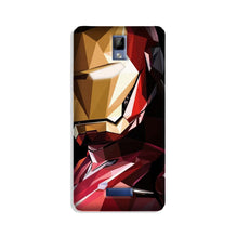 Iron Man Superhero Mobile Back Case for Gionee P7  (Design - 122)