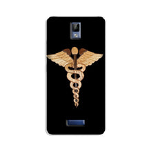 Doctor Logo Mobile Back Case for Gionee P7  (Design - 134)