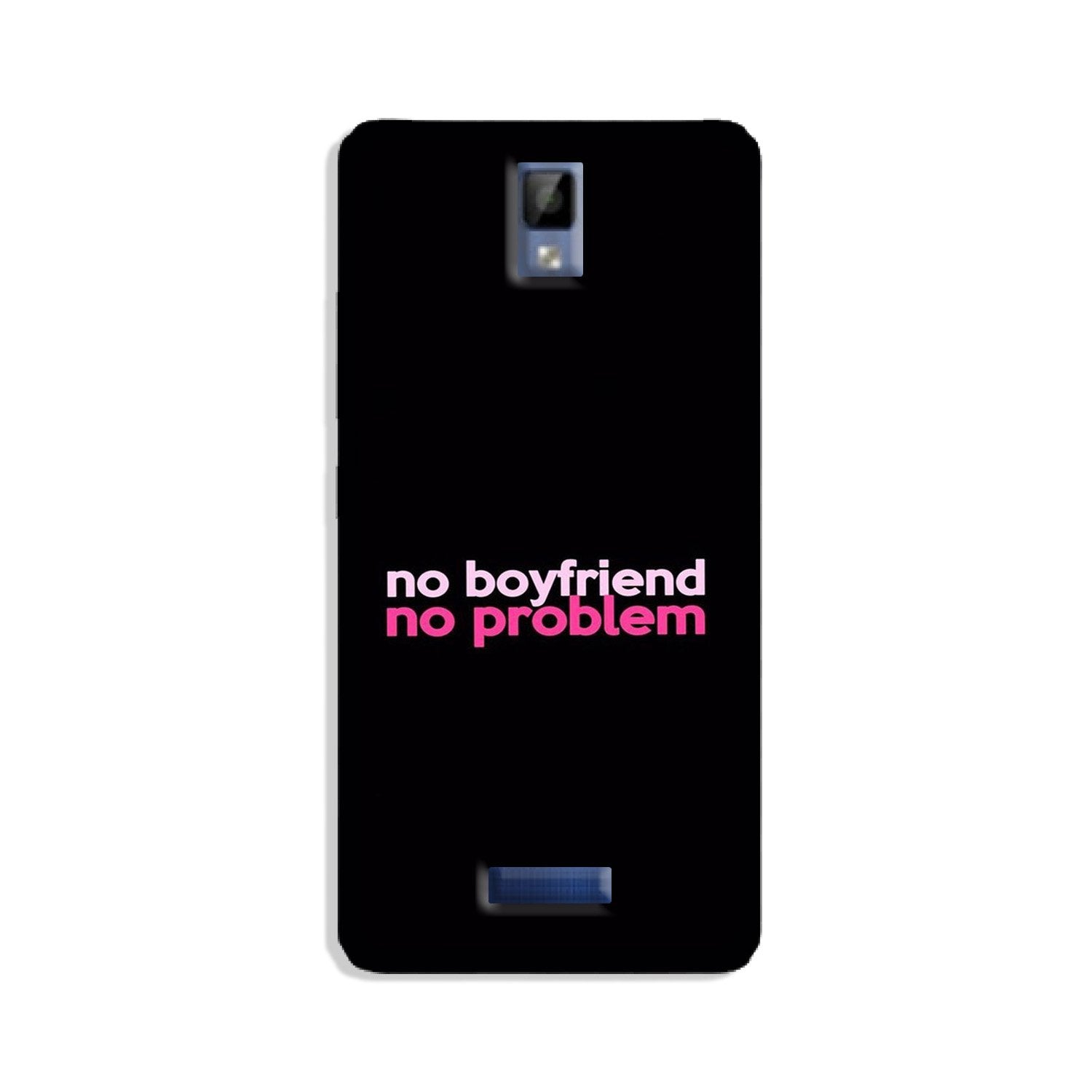 No Boyfriend No problem Case for Gionee P7(Design - 138)