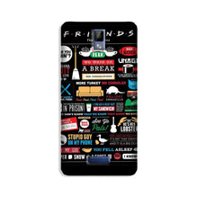 Friends Mobile Back Case for Gionee P7  (Design - 145)