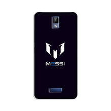 Messi Mobile Back Case for Gionee P7  (Design - 158)
