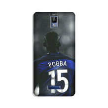 Pogba Mobile Back Case for Gionee P7  (Design - 159)