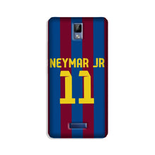 Neymar Jr Mobile Back Case for Gionee P7  (Design - 162)