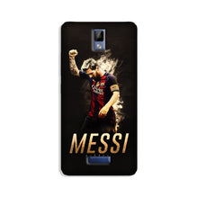 Messi Mobile Back Case for Gionee P7  (Design - 163)