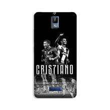 Cristiano Mobile Back Case for Gionee P7  (Design - 165)