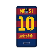 Messi Mobile Back Case for Gionee P7  (Design - 172)