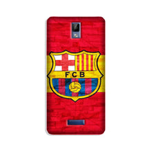 FCB Football Mobile Back Case for Gionee P7  (Design - 174)