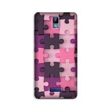 Puzzle Mobile Back Case for Gionee P7 (Design - 199)