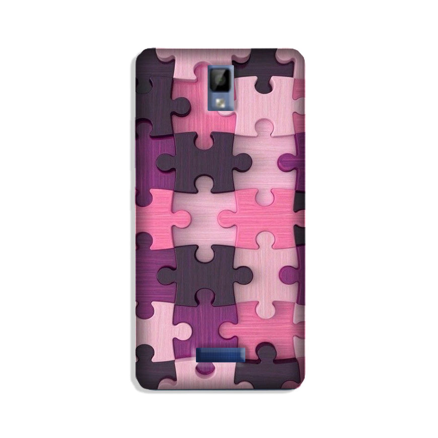 Puzzle Case for Gionee P7 (Design - 199)