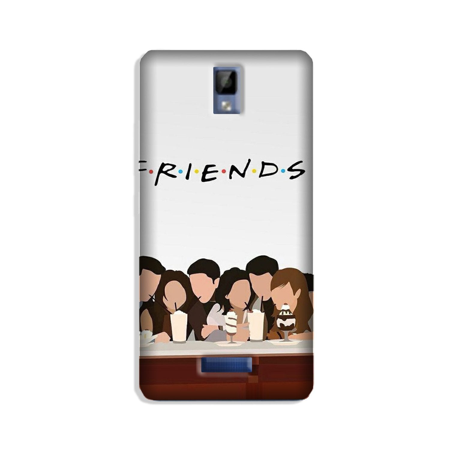 Friends Case for Gionee P7 (Design - 200)