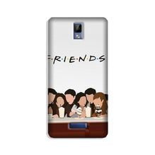 Friends Mobile Back Case for Gionee P7 (Design - 200)