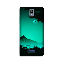 Moon Mountain Mobile Back Case for Gionee P7 (Design - 204)