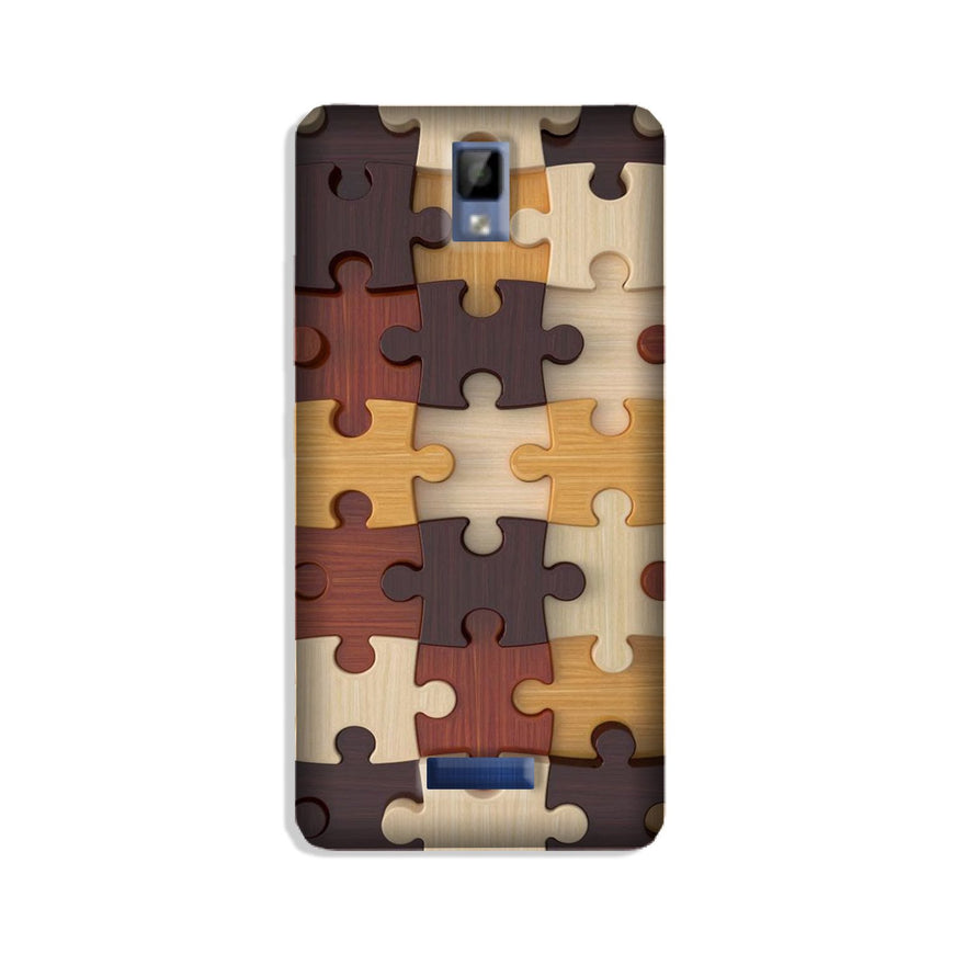 Puzzle Pattern Case for Gionee P7 (Design No. 217)