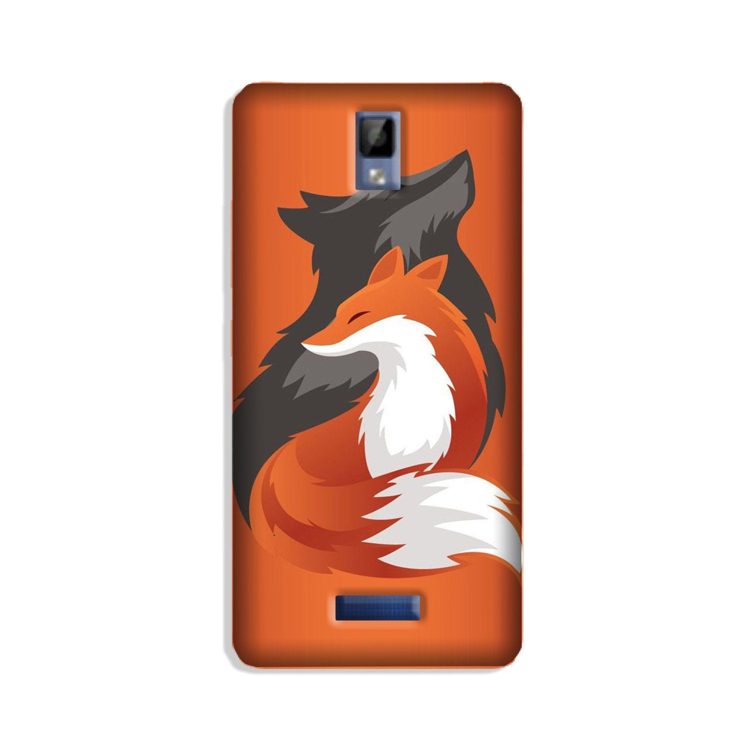 Wolf  Case for Gionee P7 (Design No. 224)