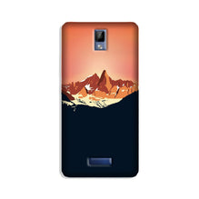 Mountains Mobile Back Case for Gionee P7 (Design - 227)