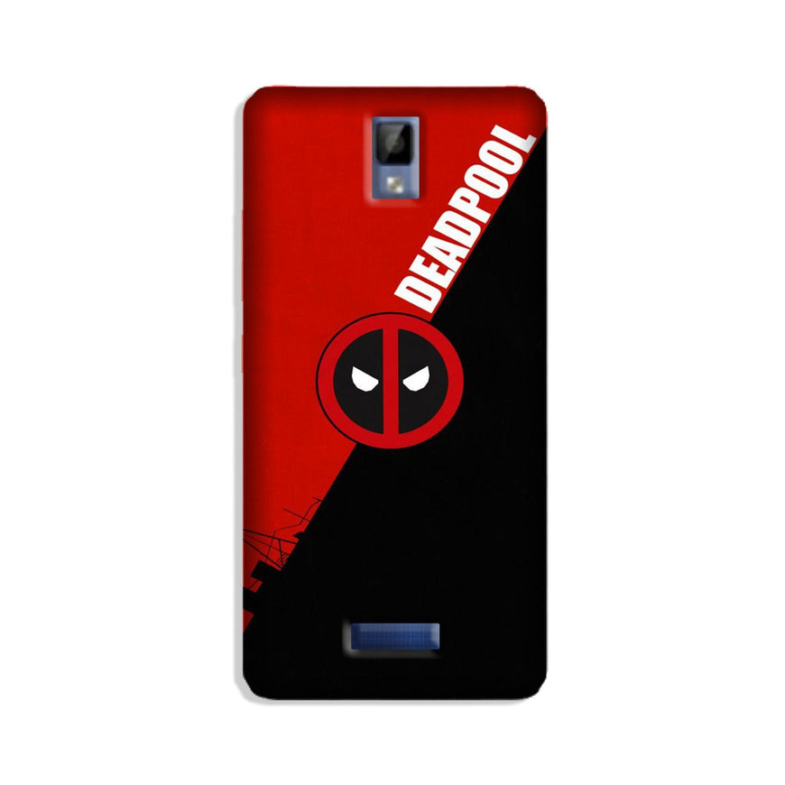 Deadpool Case for Gionee P7 (Design No. 248)