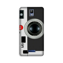 Camera Mobile Back Case for Gionee P7 (Design - 257)