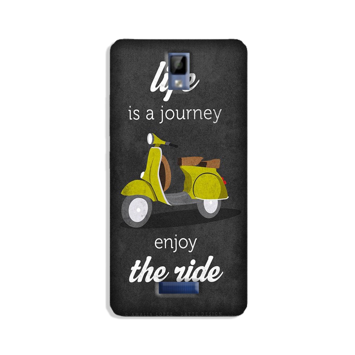 Life is a Journey Case for Gionee P7 (Design No. 261)