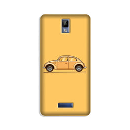 Vintage Car Case for Gionee P7 (Design No. 262)