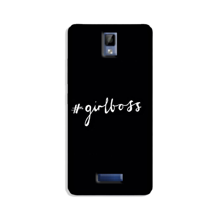 #GirlBoss Case for Gionee P7 Max (Design No. 266)