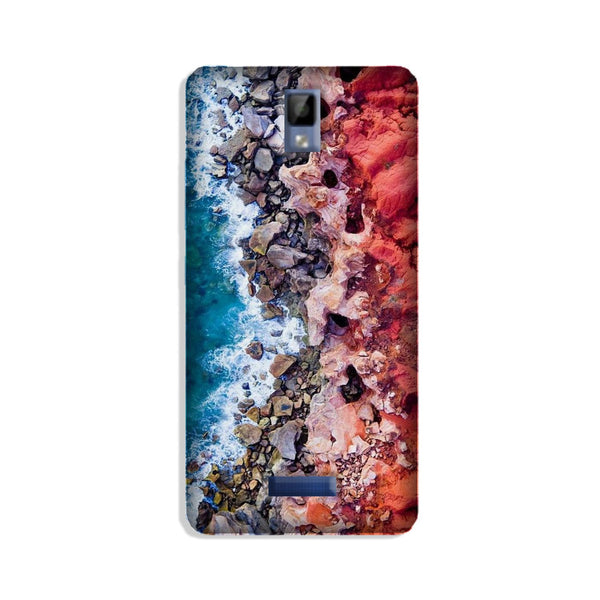 Sea Shore Case for Gionee P7 (Design No. 273)