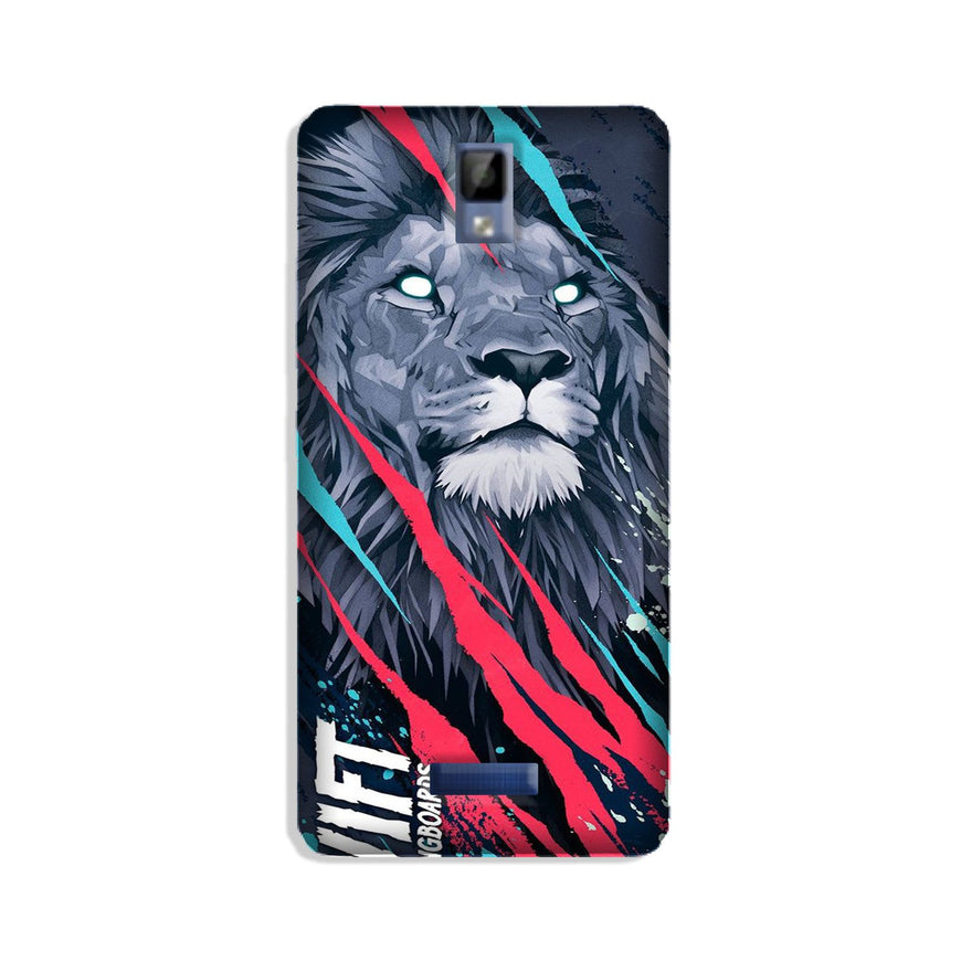 Lion Case for Gionee P7 (Design No. 278)