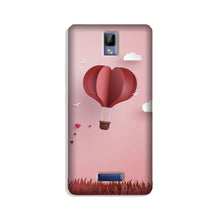 Parachute Mobile Back Case for Gionee P7 (Design - 286)