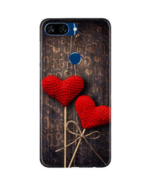 Red Hearts Mobile Back Case for Gionee S11 Lite (Design - 80)