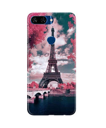 Eiffel Tower Mobile Back Case for Gionee S11 Lite  (Design - 101)