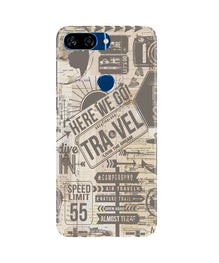 Travel Mobile Back Case for Gionee S11 Lite  (Design - 104)